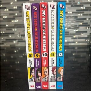My Hero Academia Manga Volumes 8-12